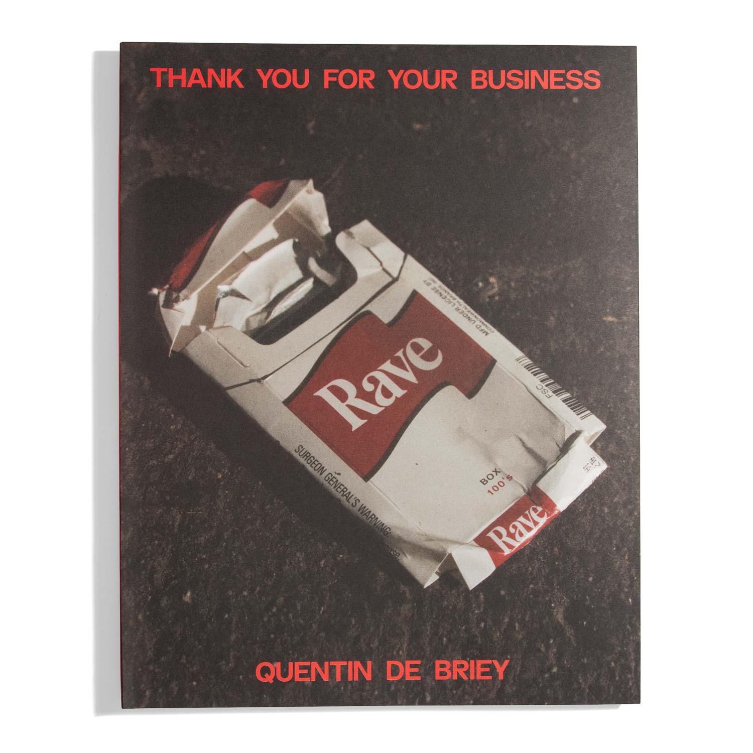 THANK YOU FOR YOUR〜 quentin de briey Thank You For Your Business V - Quentin de Briey – do you read me?!