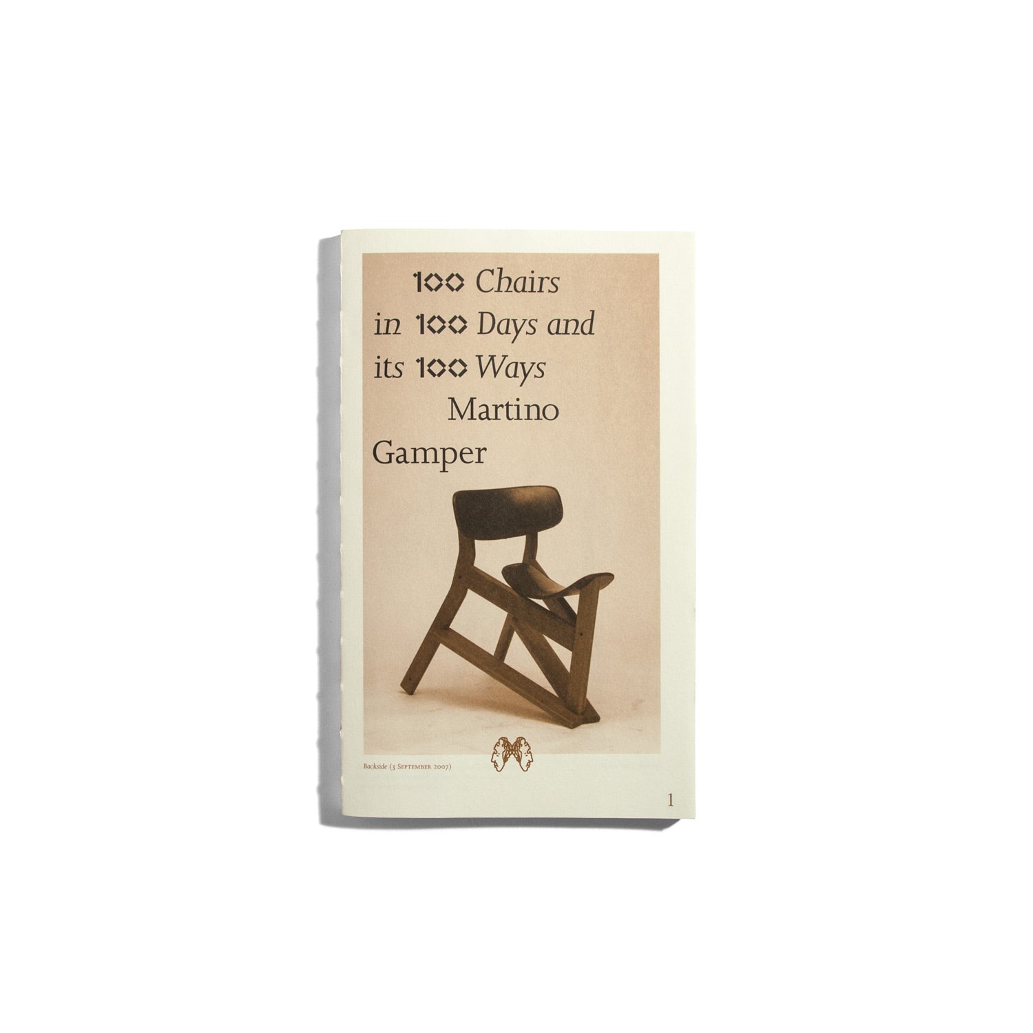 100 Chairs in 100 Days and its 100 Ways - Martino Gamper – do you