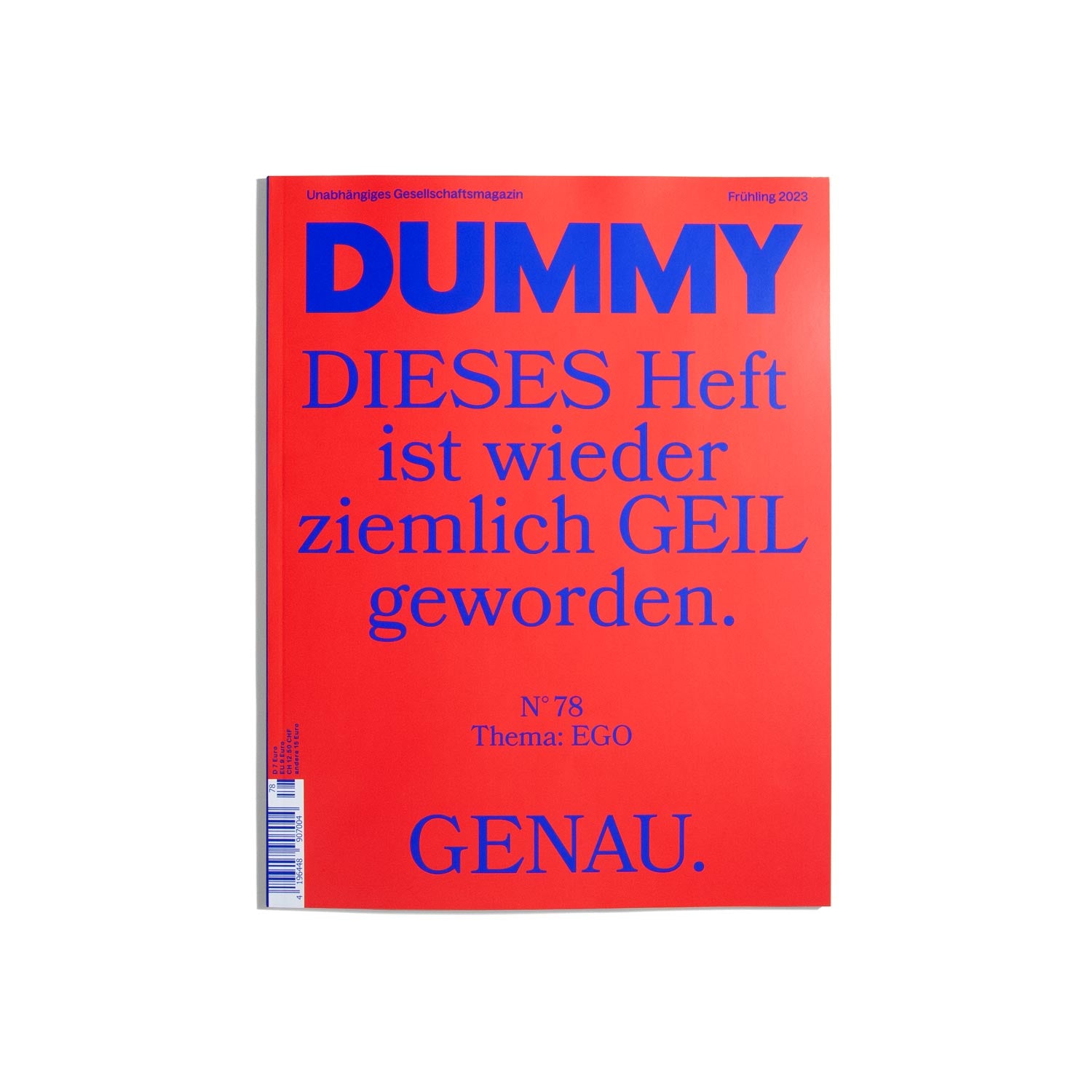 Dummy #78 2023 - Thema: Ego