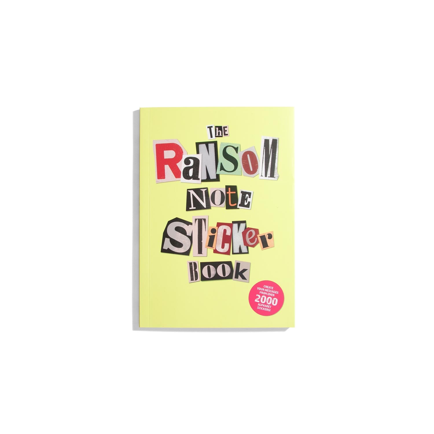 The Ransom Note Sticker Book