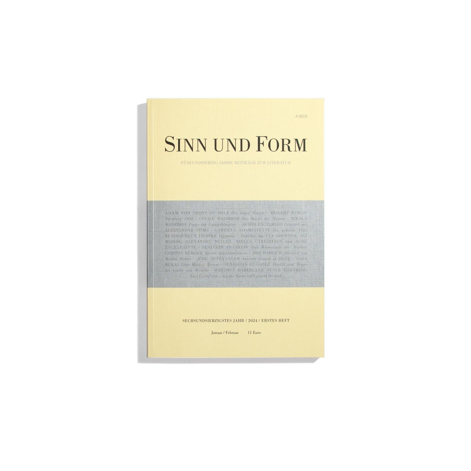 Sinn und Form #1 2024