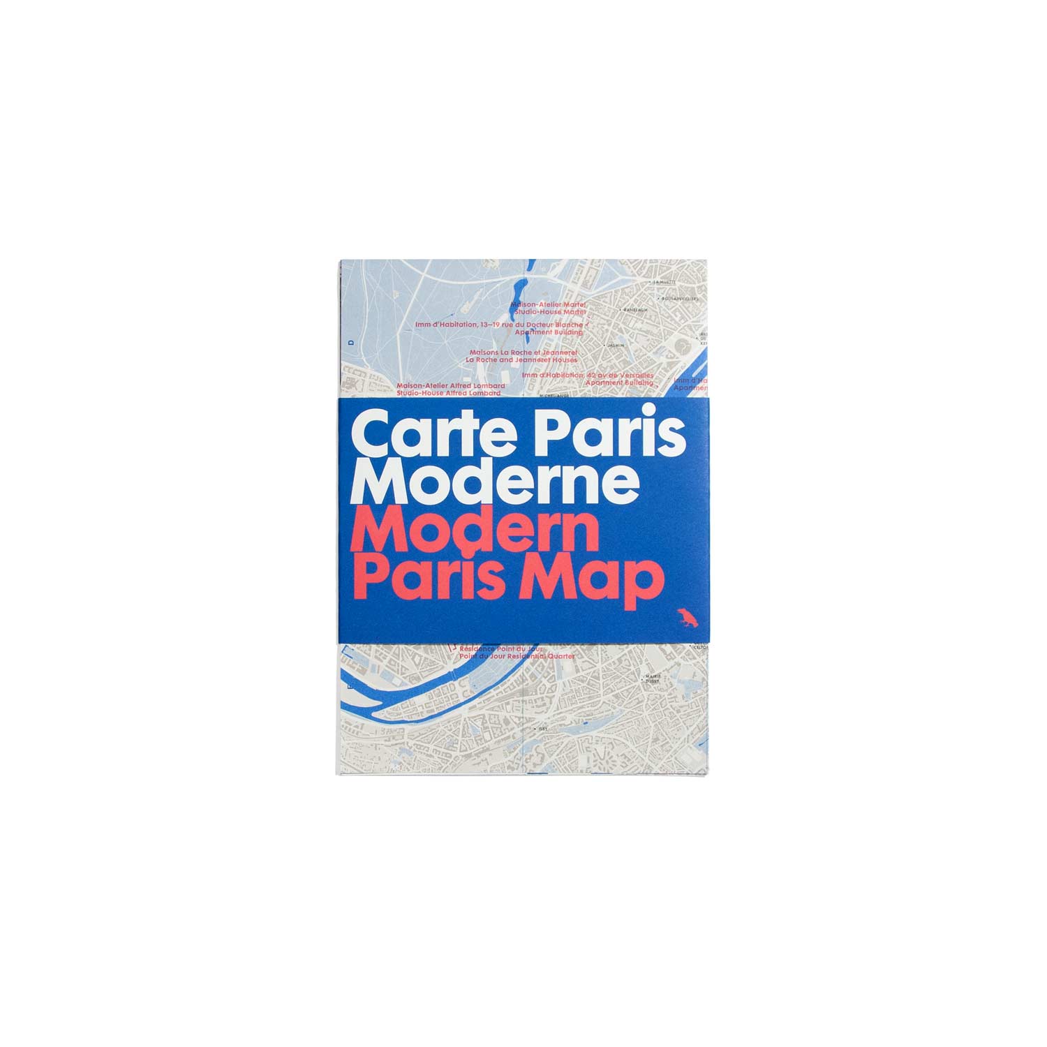 Modern Paris Map