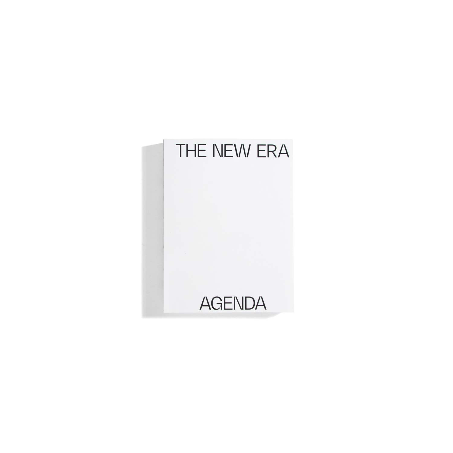 The New Era - Agenda