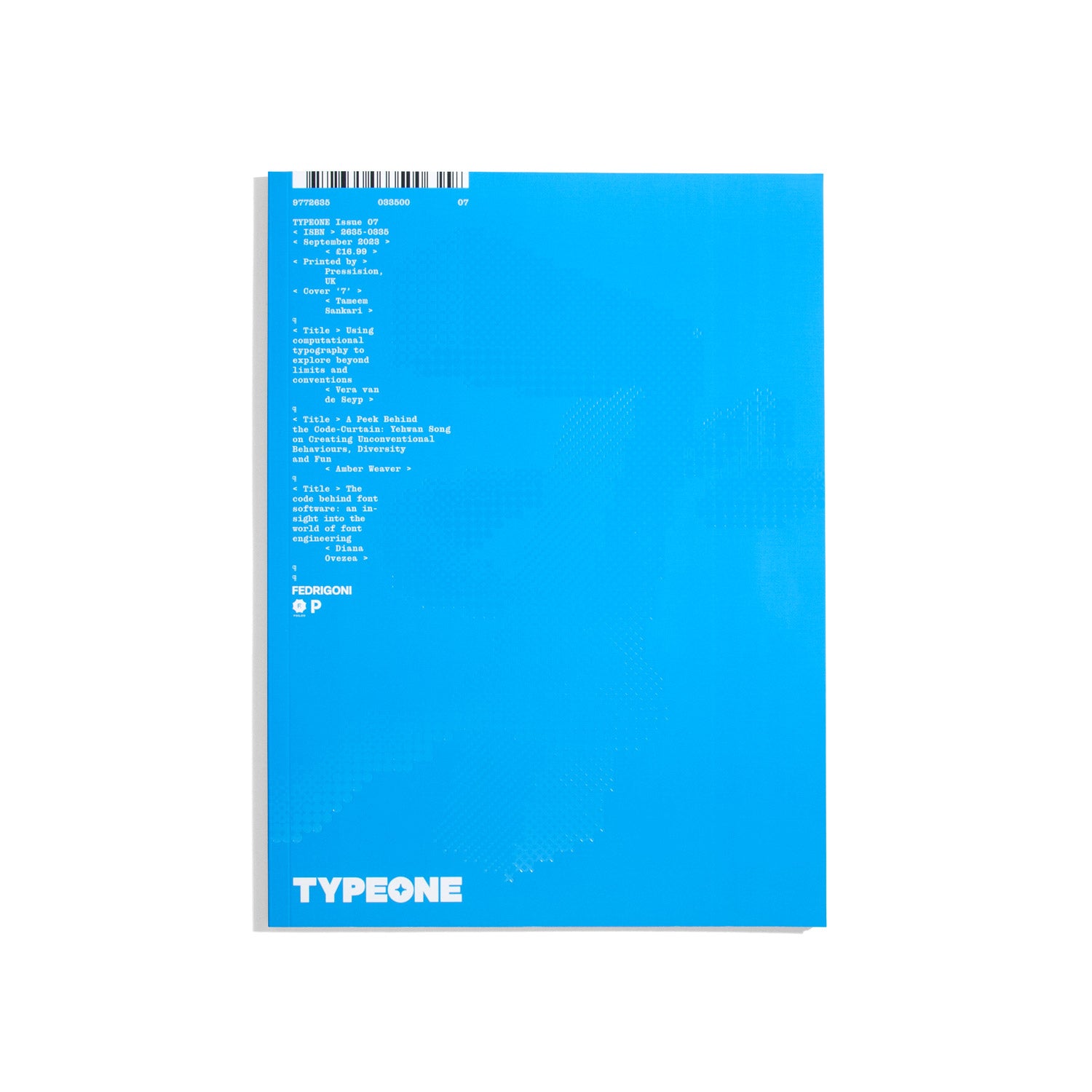 Typeone Magazine #7 2023