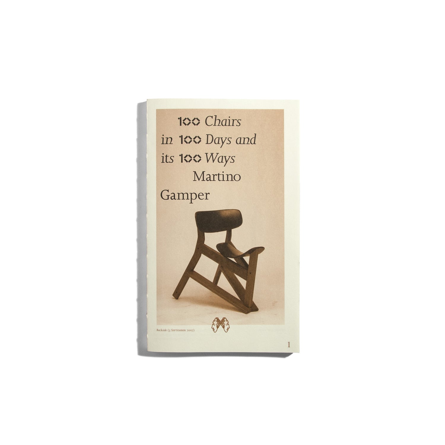 100 Chairs in 100 Days and its 100 Ways - Martino Gamper