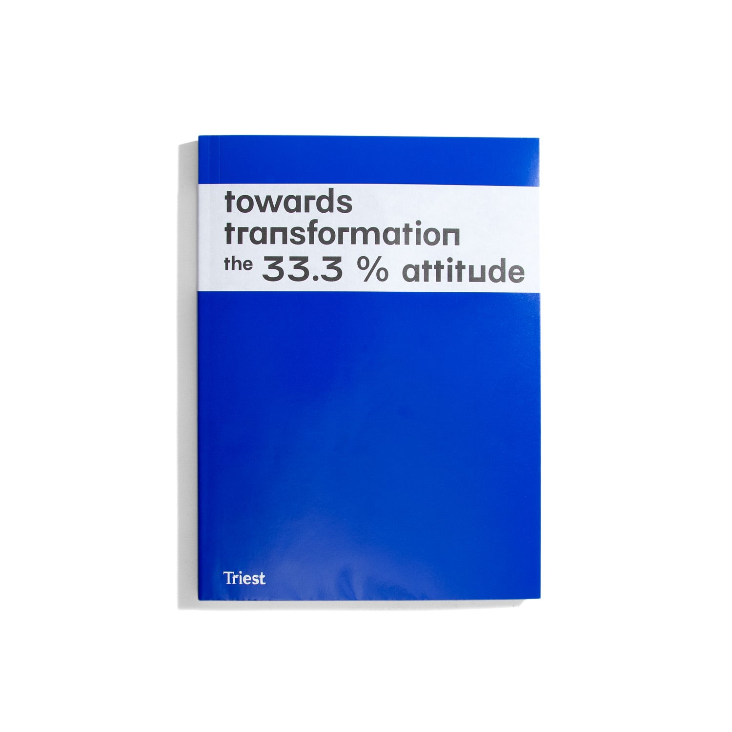 Towards Transformation: the 33.3% Attitude