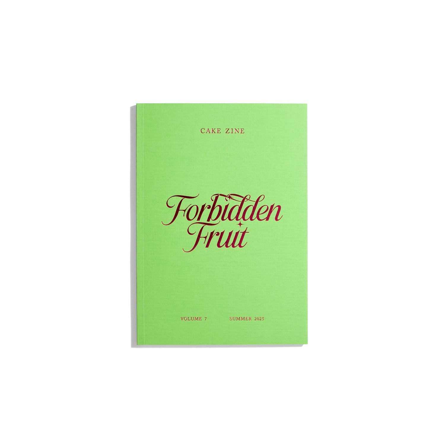 Cake Zine Vol. 7 - Forbidden Fruit