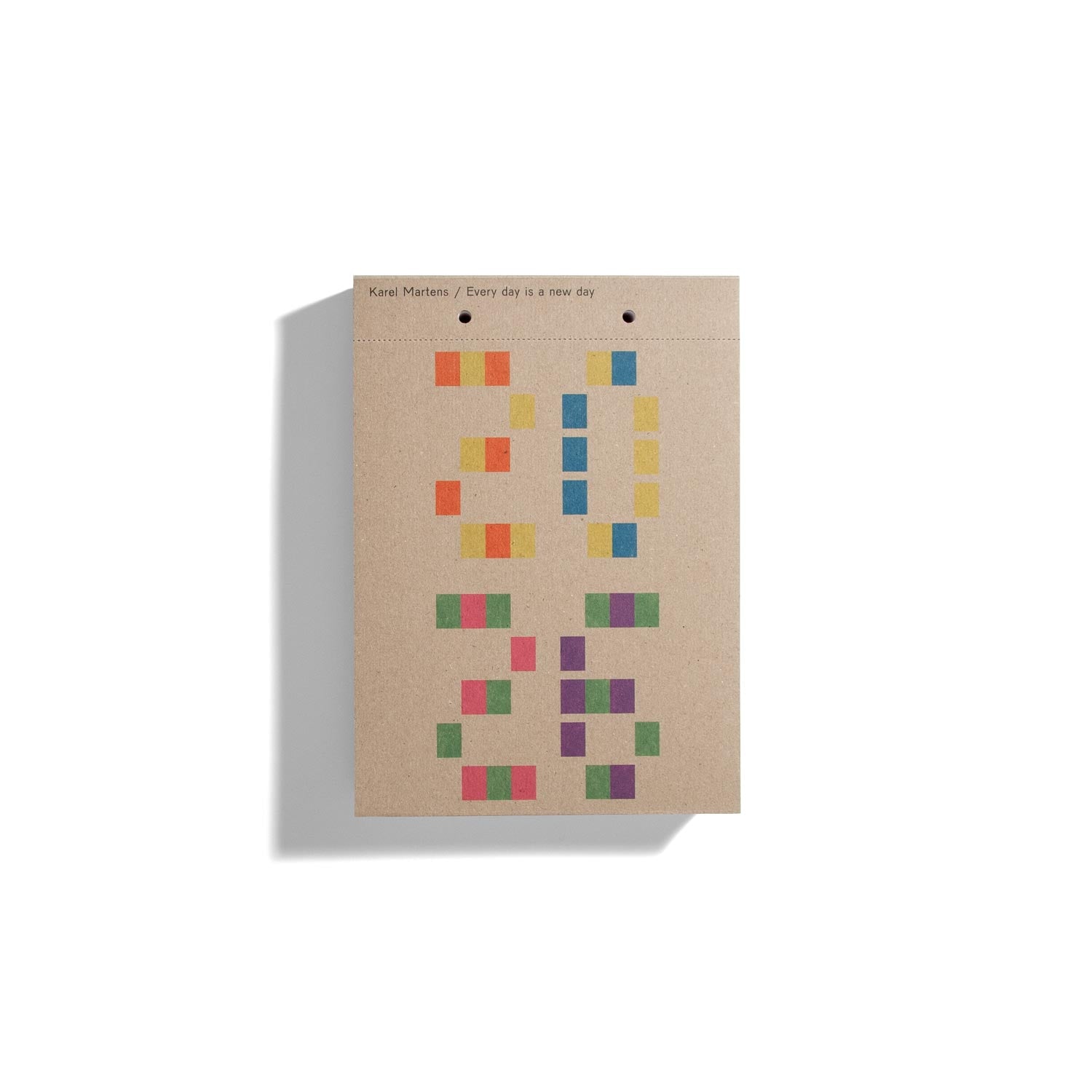 Every day is a new day - Karel Martens 2026