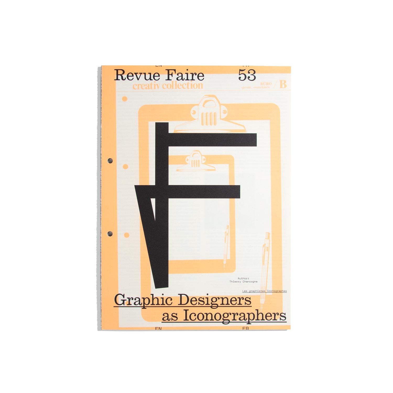 Revue Faire #54 - The Director, the Graphic Designer, and the Printer