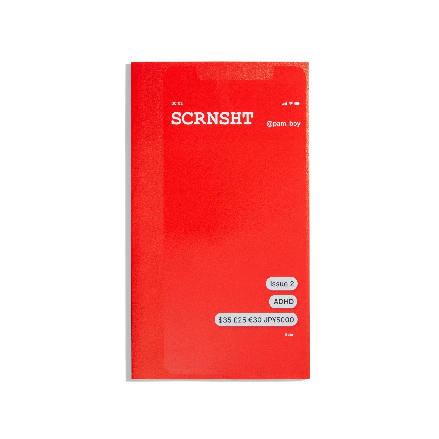 SCRNSHT Issue 2: ADHD