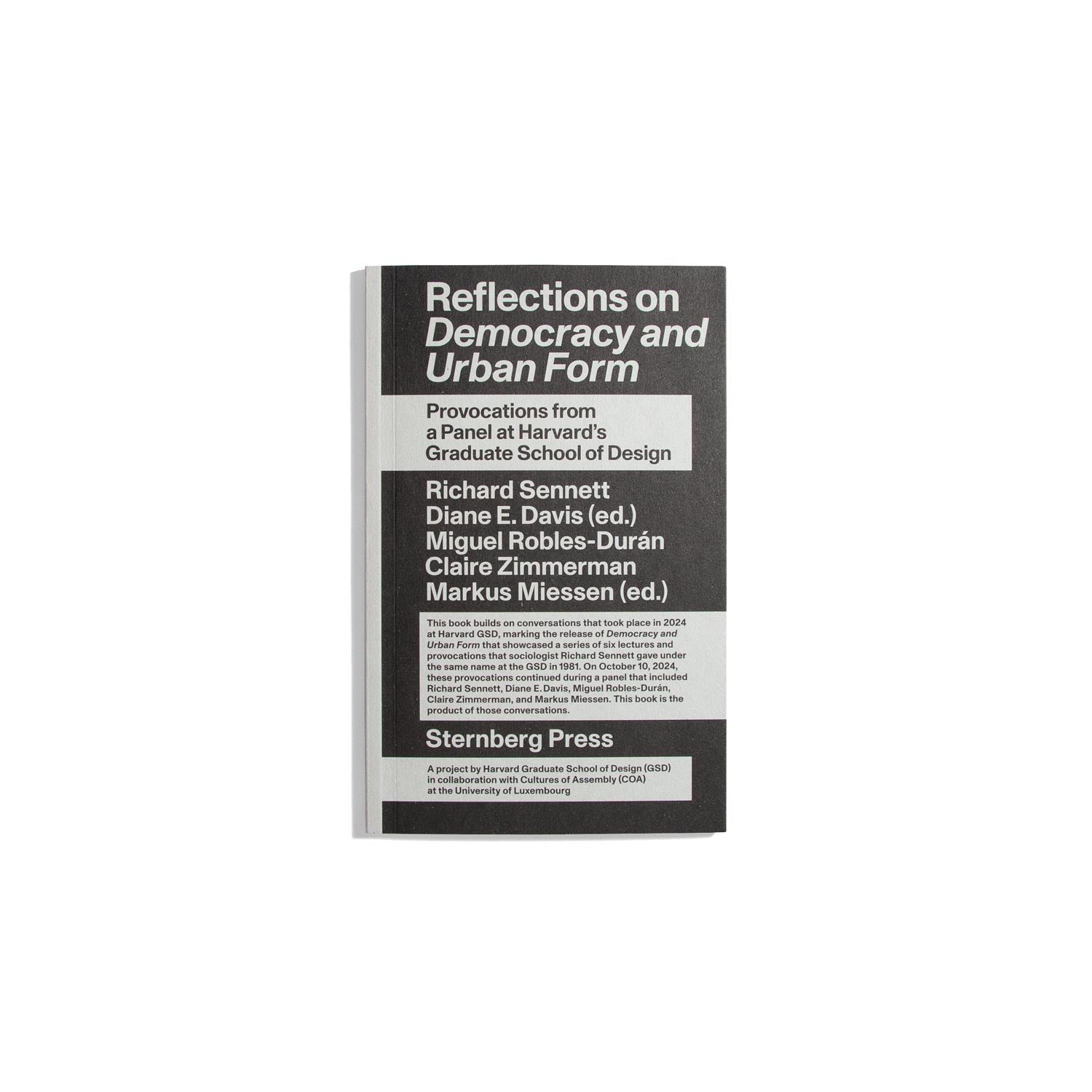 Reflections on Democracy and Urban Form