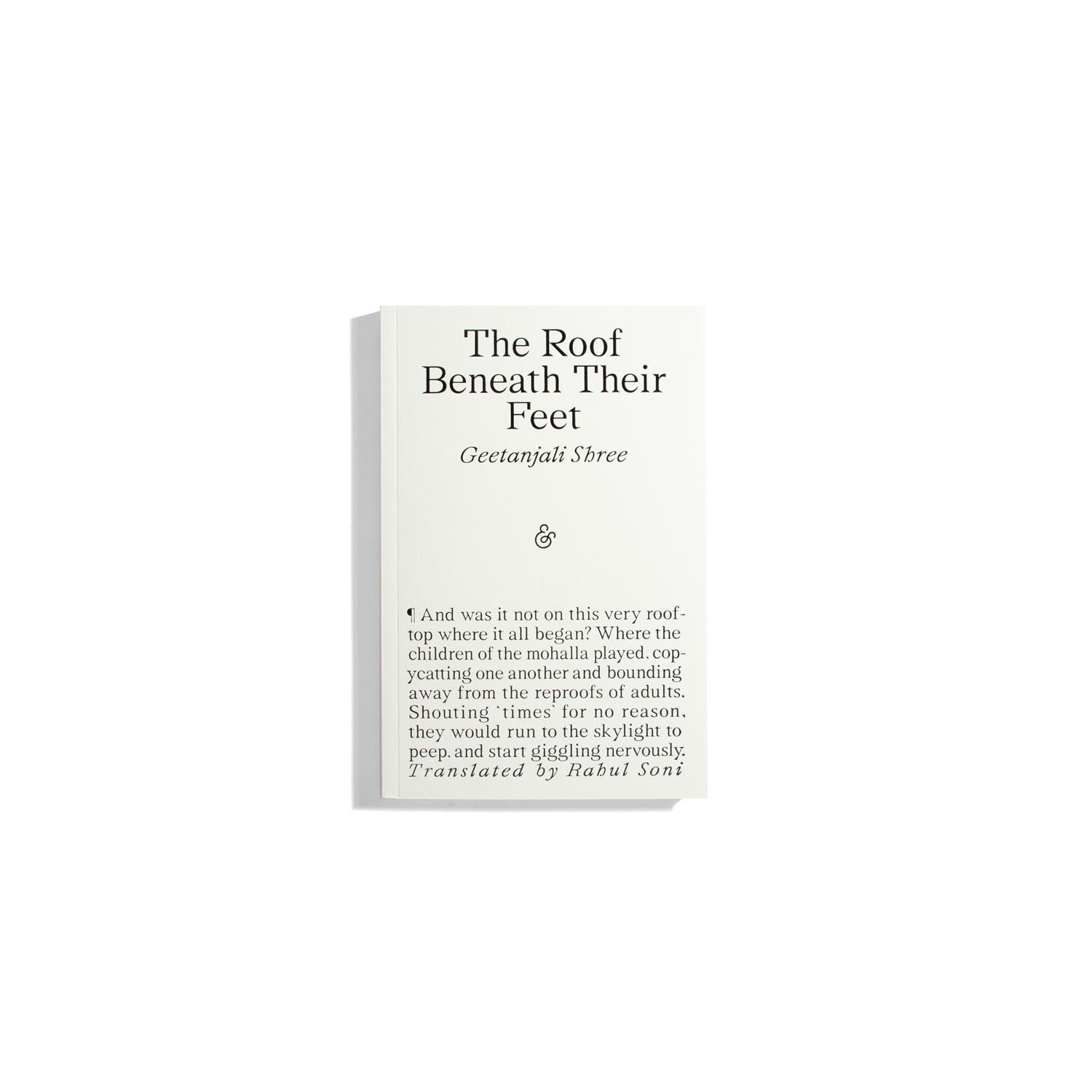 The Roof Beneath Their Feet - Geetanjali Shree