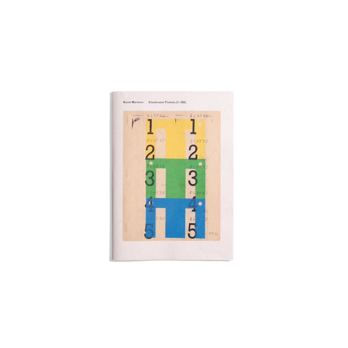 Cloakroom Tickets - Karel Martens