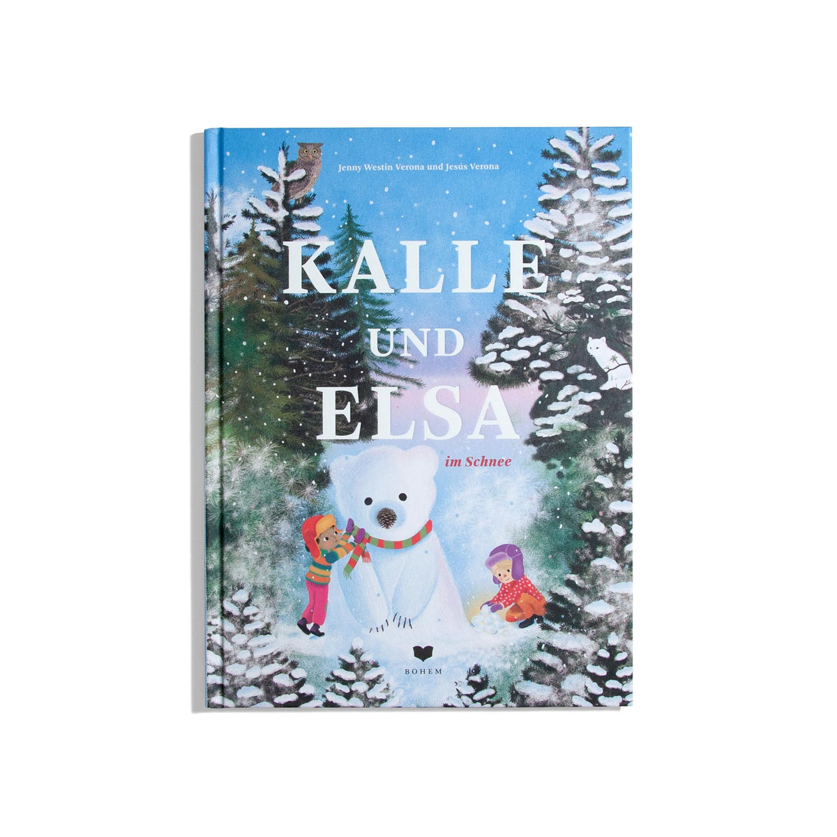 Kalle und Elsa im Schnee