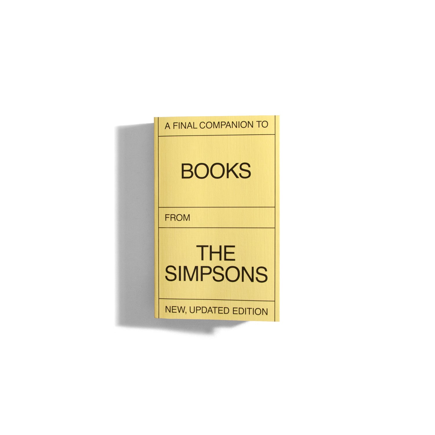 The final companion to books from the Simpsons