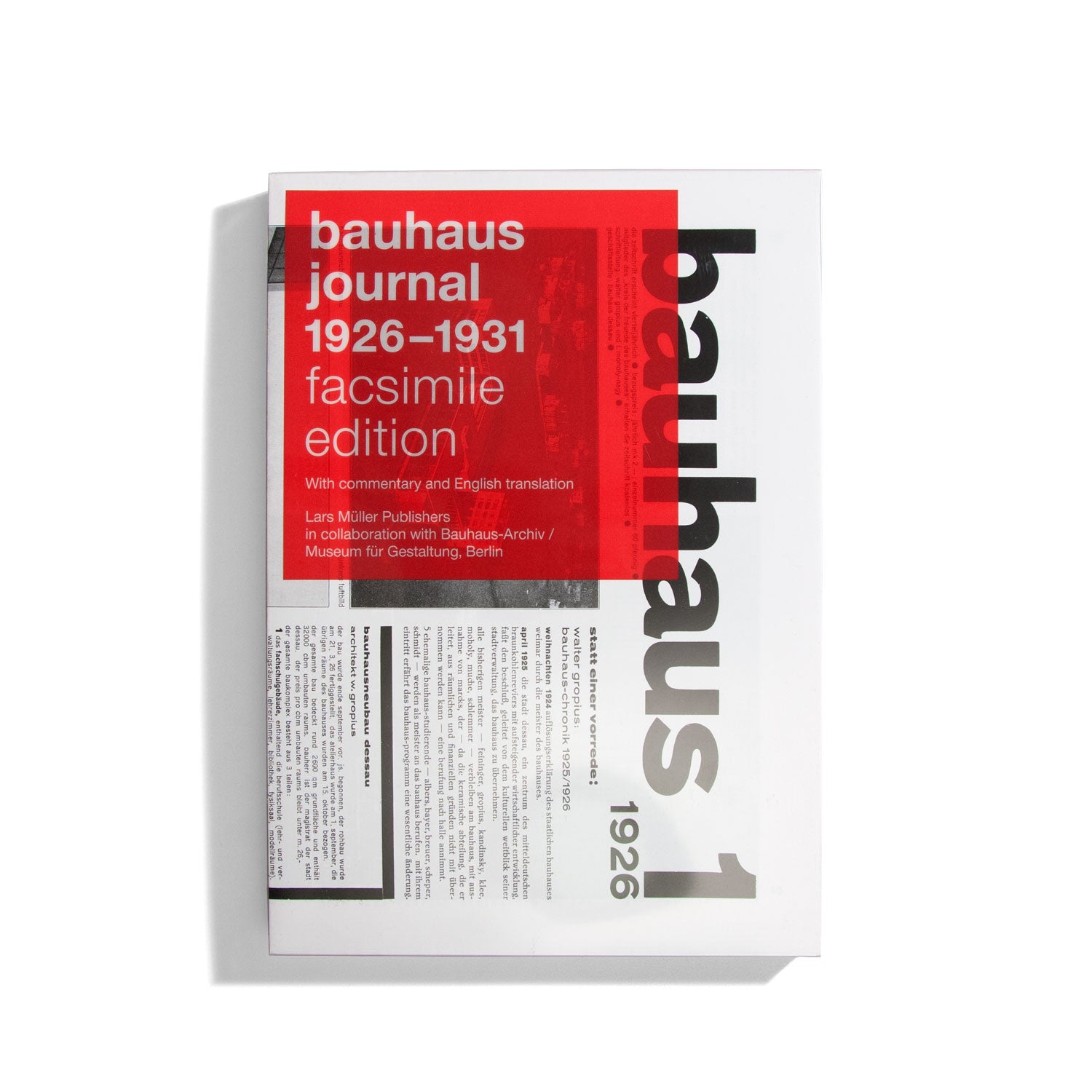 bauhaus journal 1926-1931 (EN) – do you read me?!