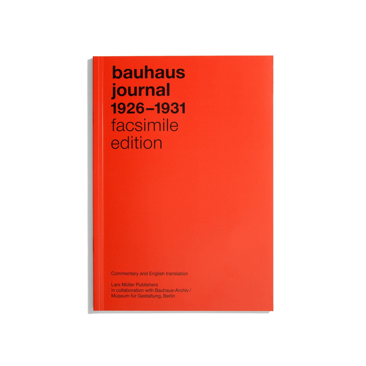 bauhaus journal 1926-1931 (EN) – do you read me?!