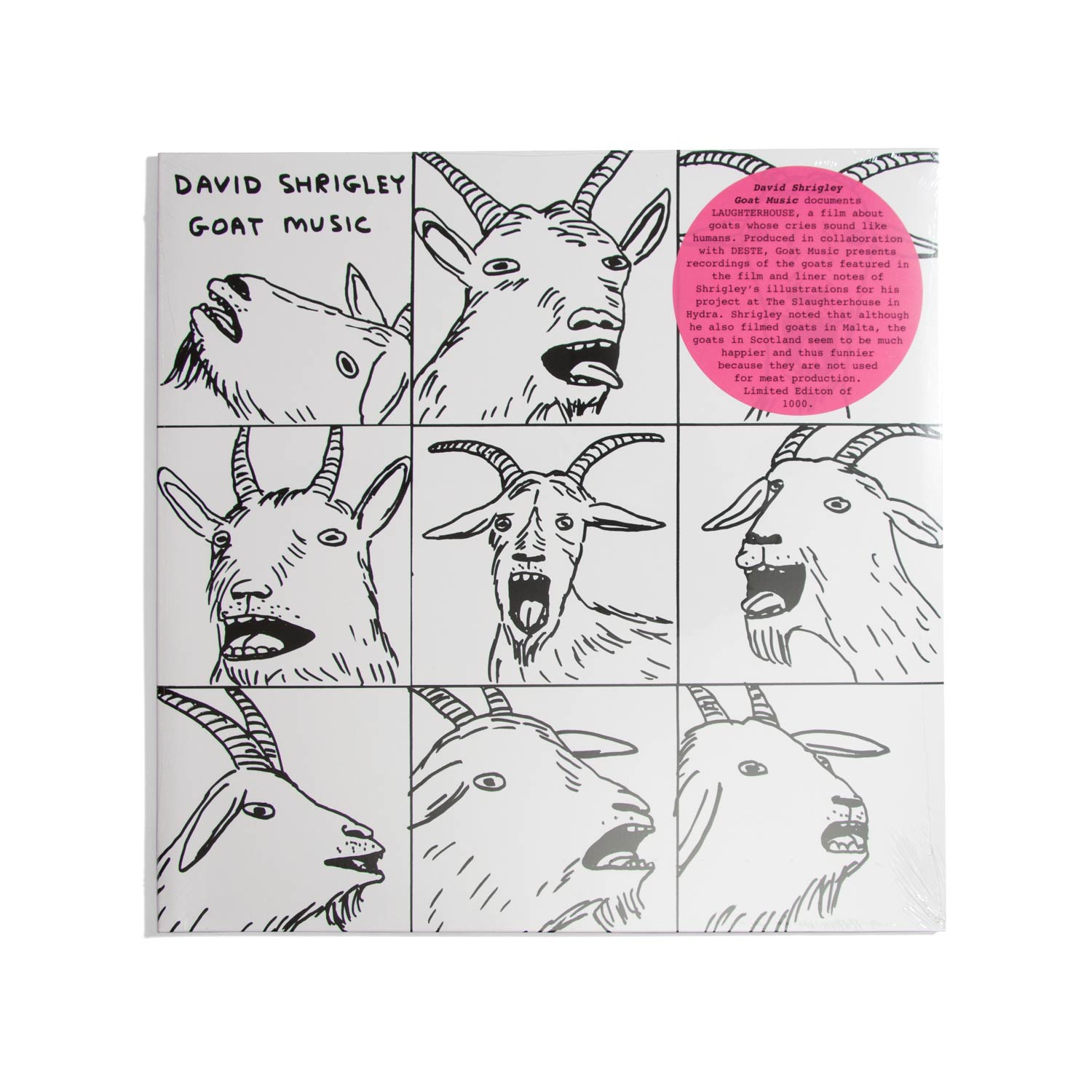 David Shrigley - Goat Music (LP)