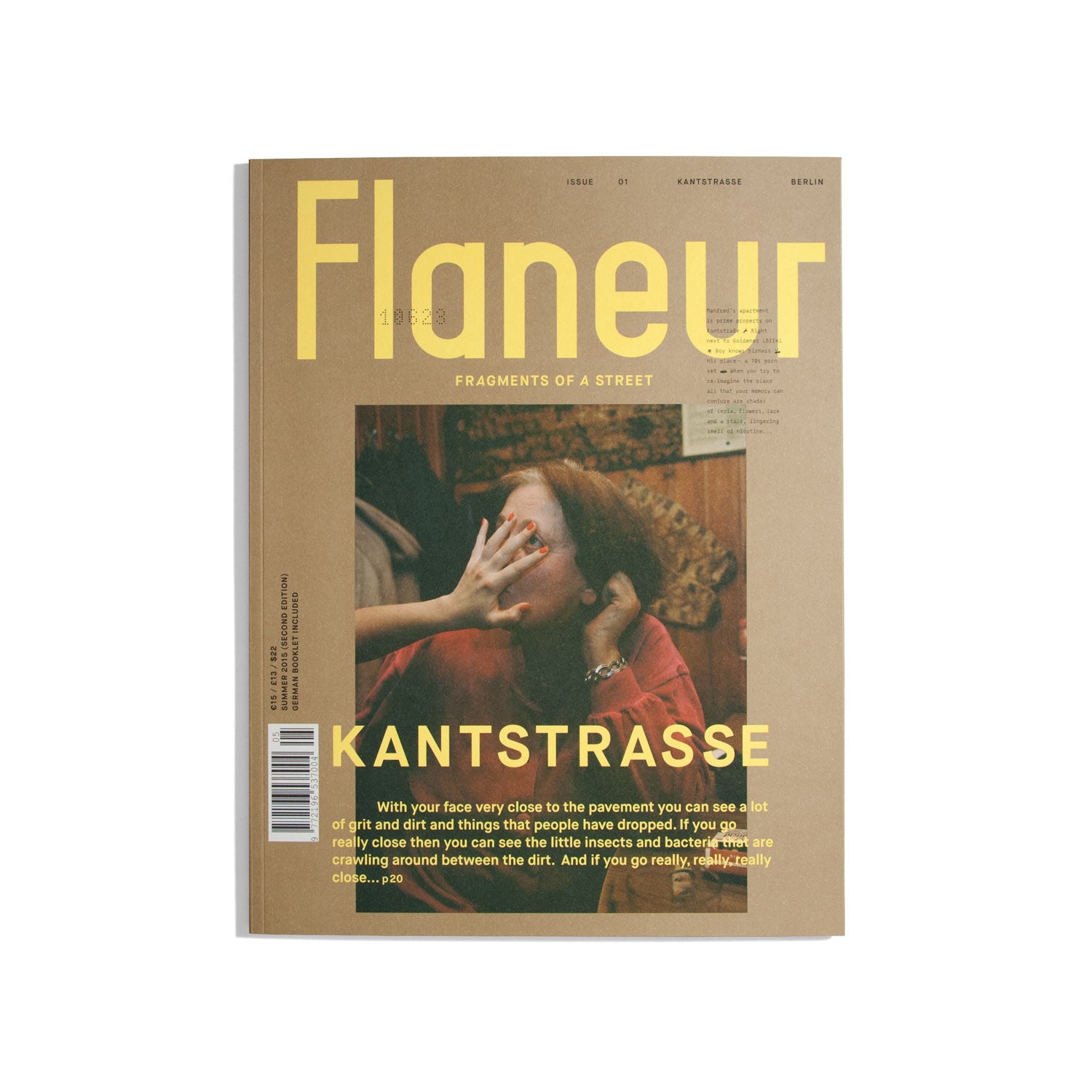 Flaneur #1 - Kantstrasse (re-print)