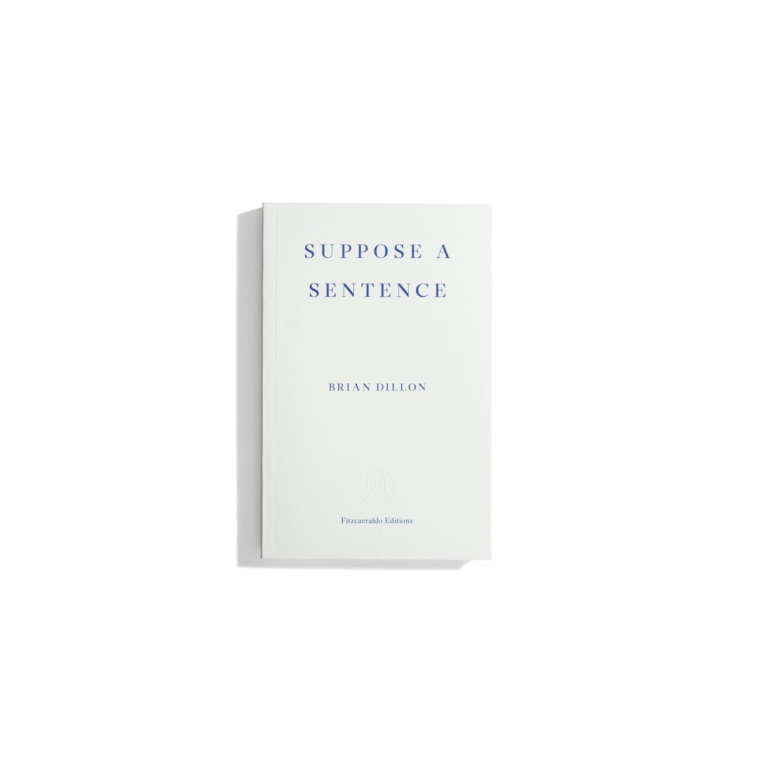 Suppose a Sentence - Brian Dillon