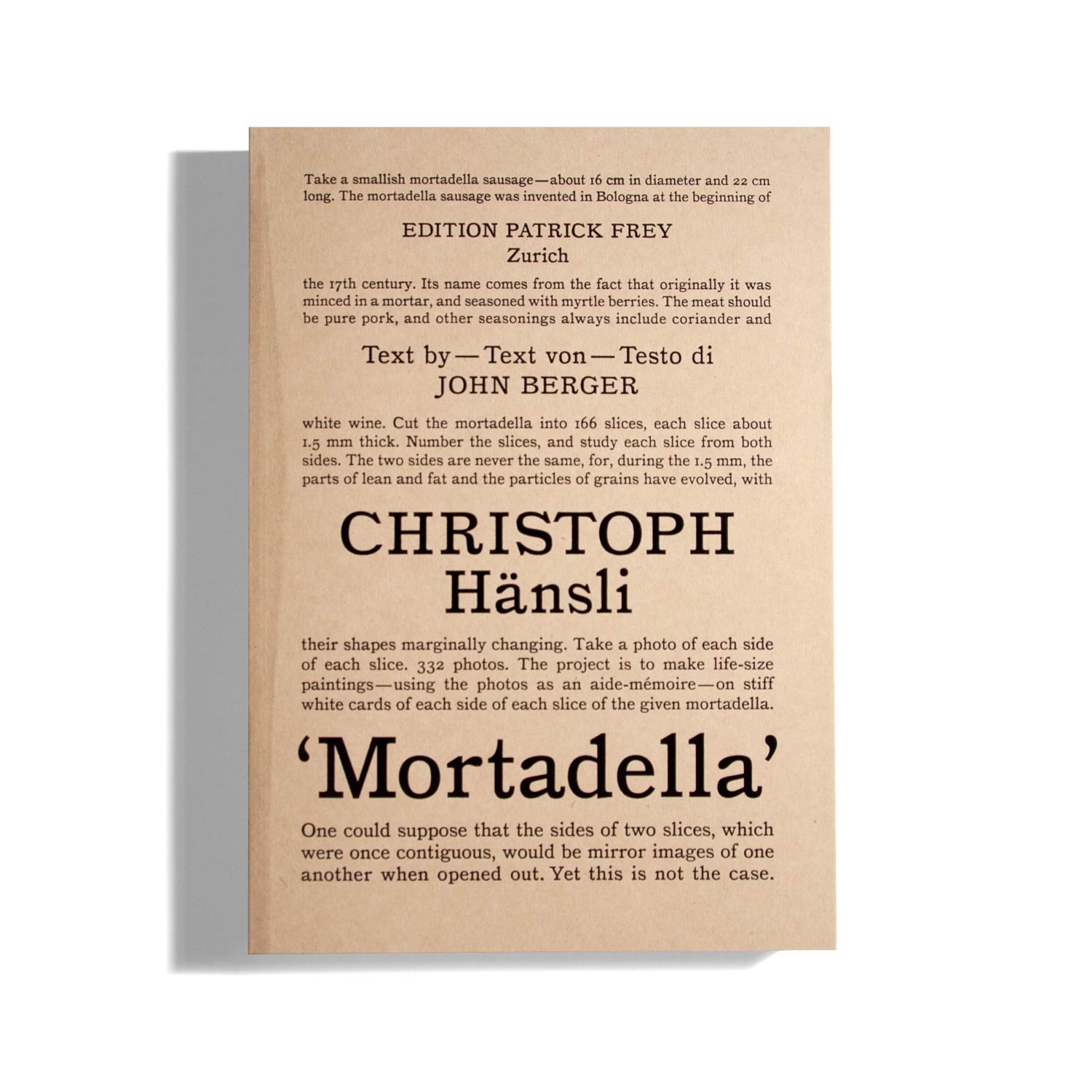 Mortadella - Christoph Hänsli