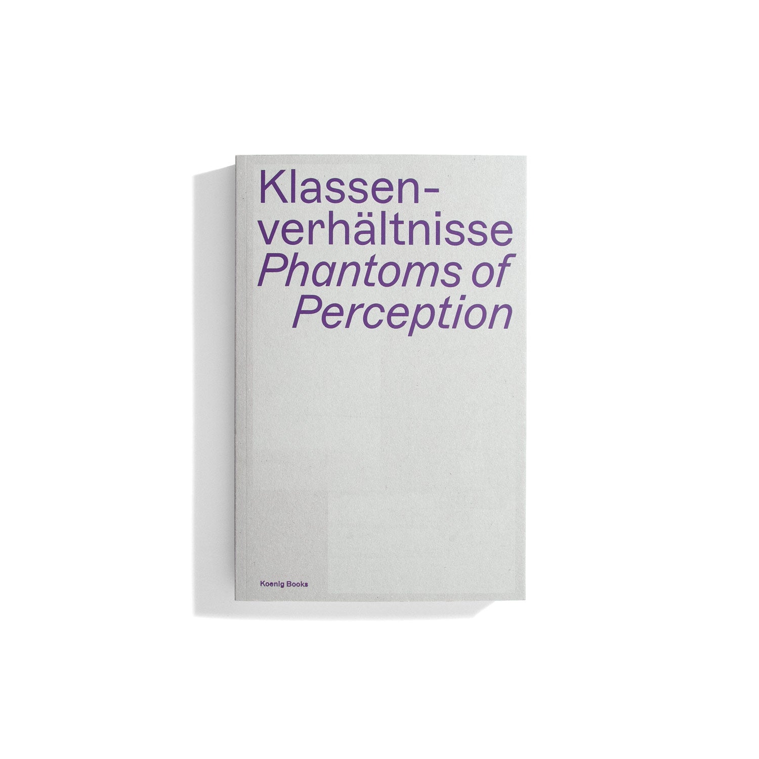 Klassenverhältnisse  - Phantoms of Perception