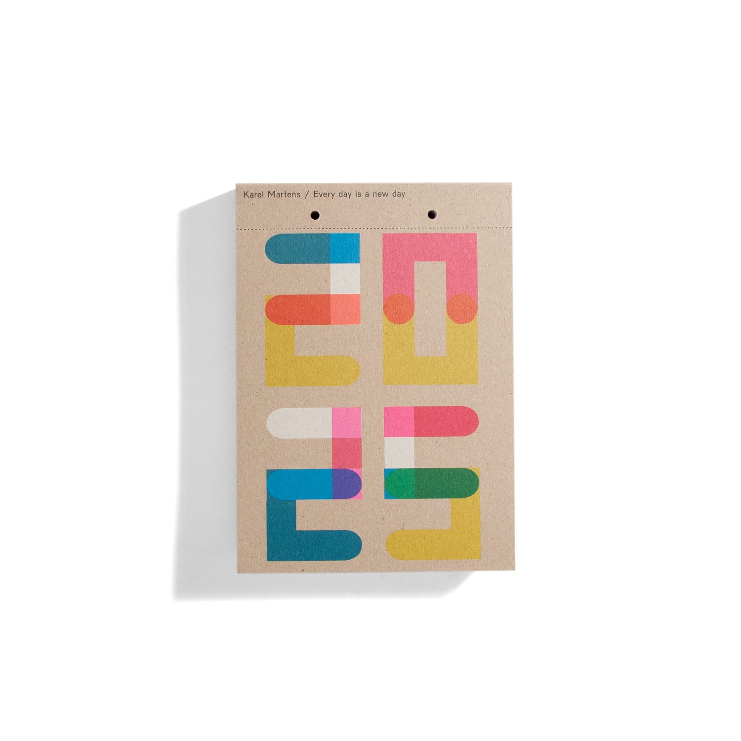 Every day is a new day - Karel Martens 2025 Calendar