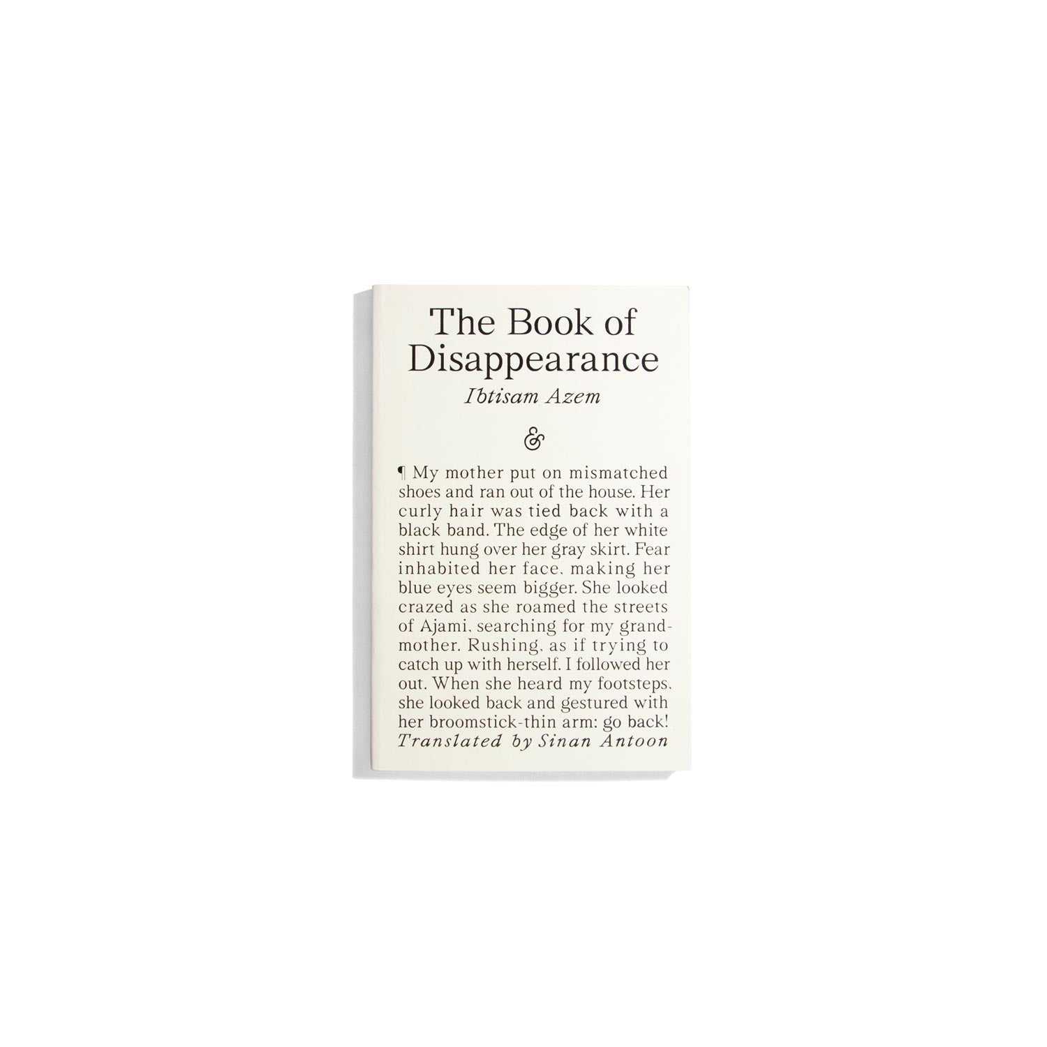 The Book of Disappearance - Ibtisam Azem