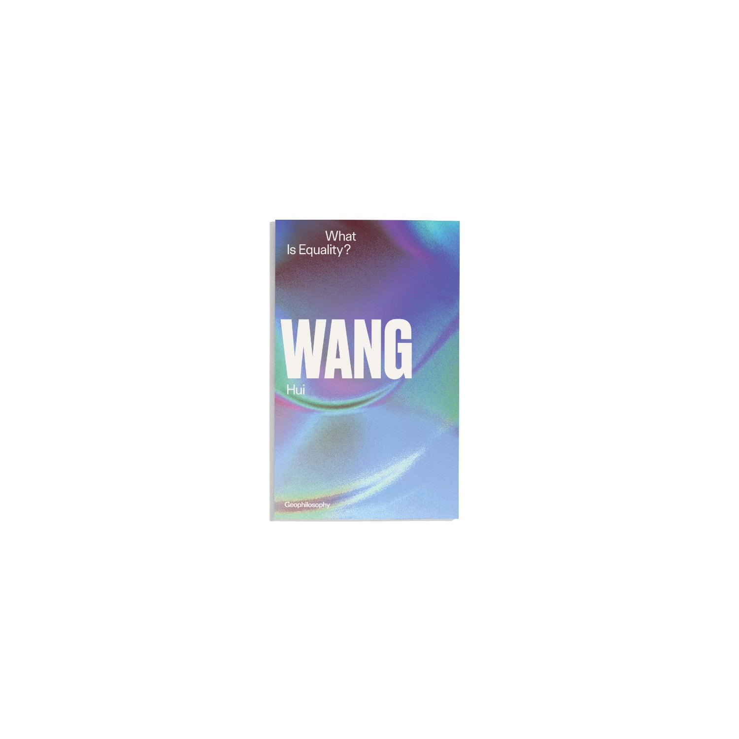 What Is Equality? - Wang Hui (Tre Oci Book Club)