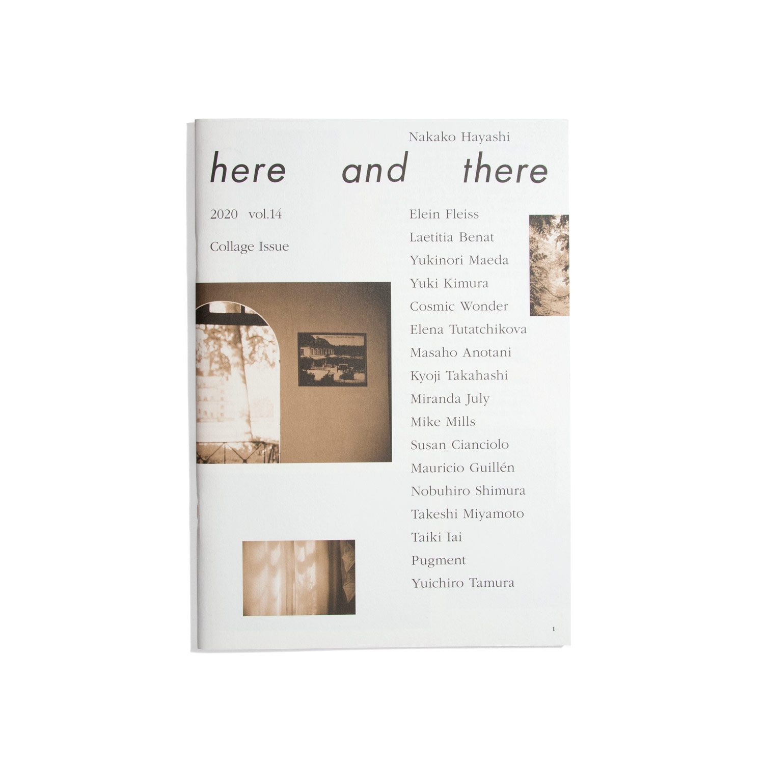 Here And There #14 2020 Nakako Hayashi Collage Issue