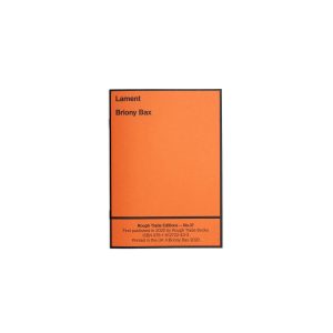 Lament - Briony Bax - Rough Trade Edition #37
