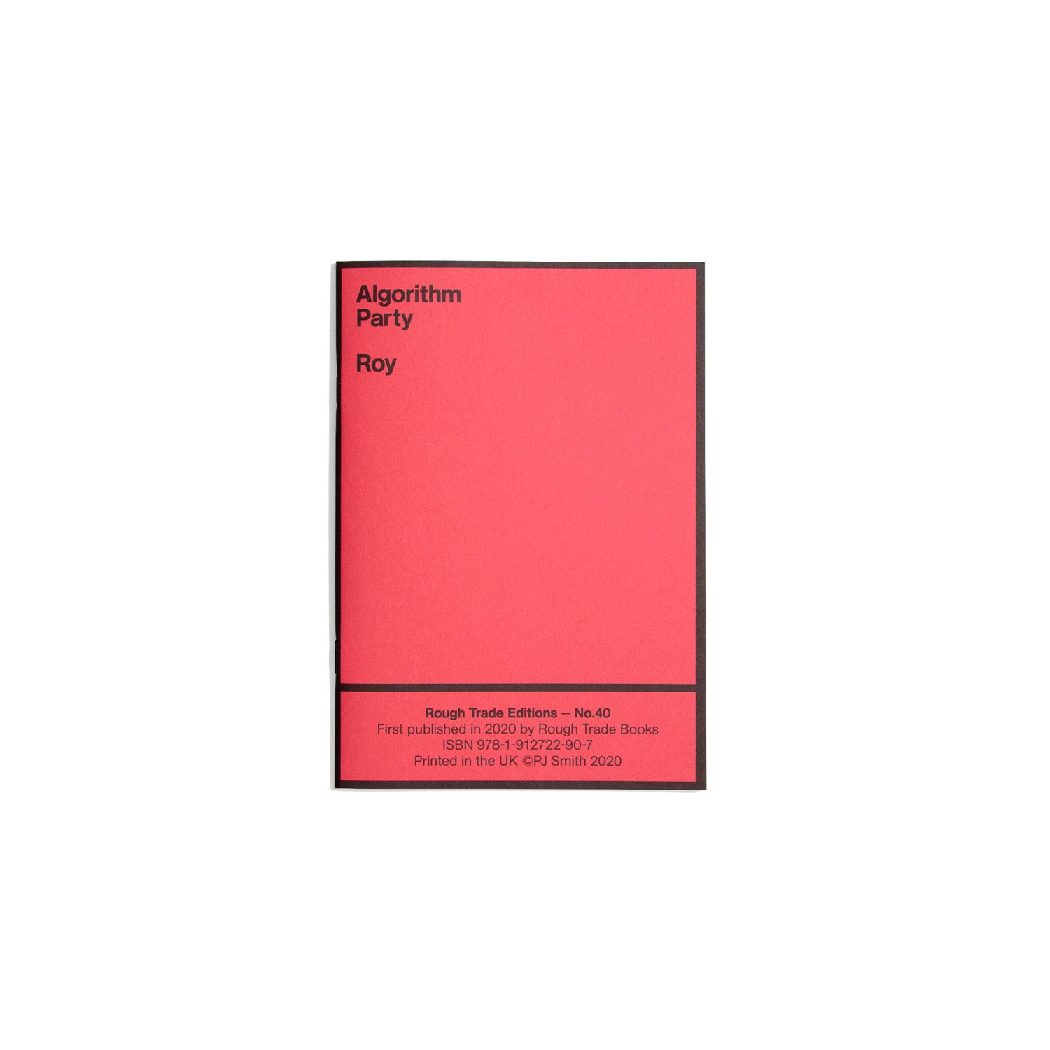 Algorithm Party - Roy - Rough Trade Editions #40
